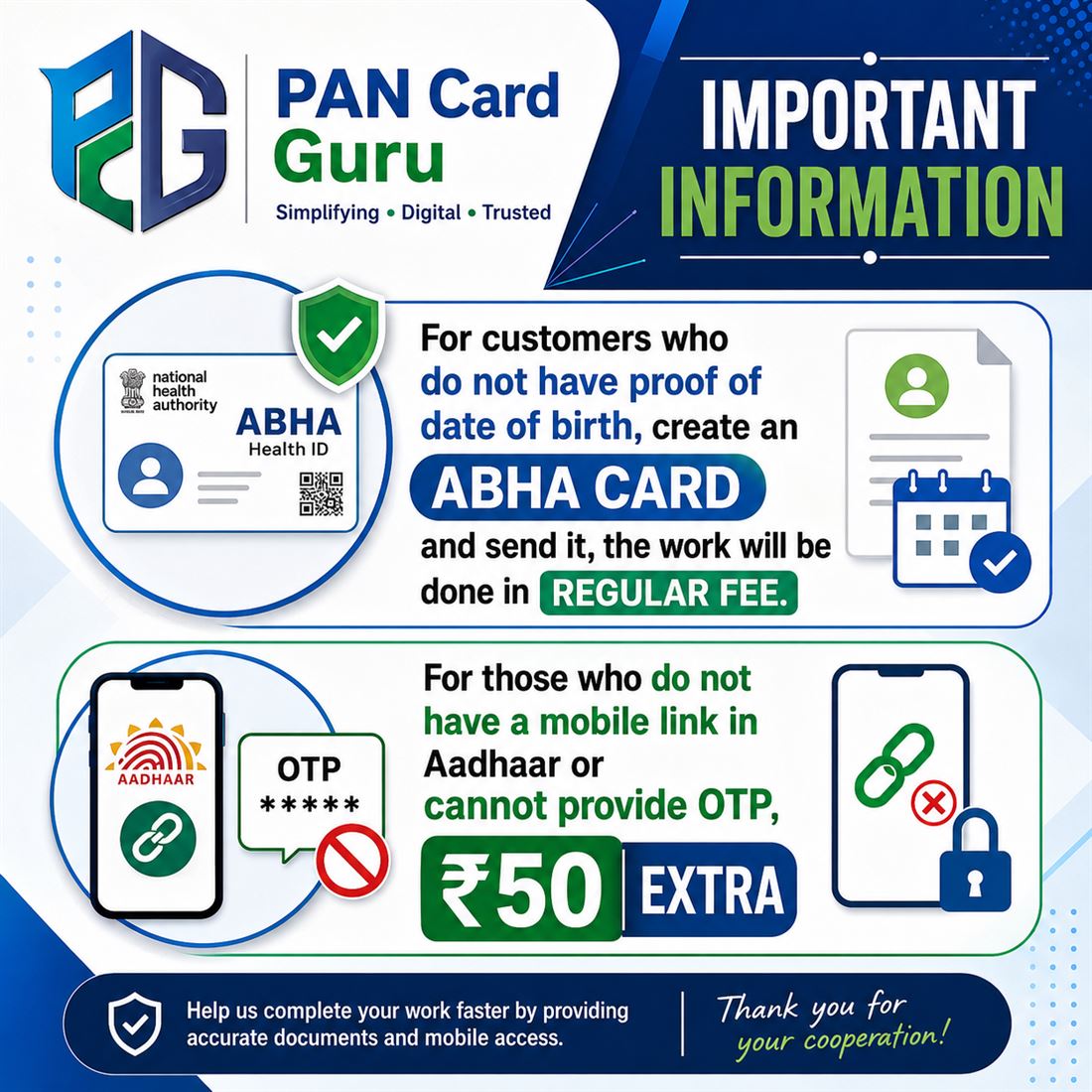 PAN Card Services